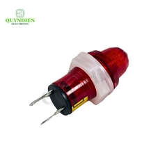 Bóng đèn báo pha 2 chân 220v màu đỏ 10mm