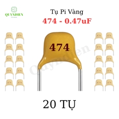 Tụ pi vàng 474 - 0.47uf - 50v