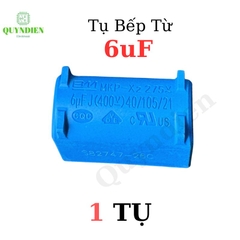 Tụ bếp từ 6uF 275VAC/400VDC đứng
