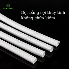 Ống gen sợi thuỷ tinh AMIANG chống cháy size 4mm