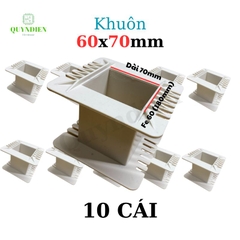 Khuôn nhựa quấn biến áp Fe silic 60x70mm