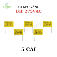 Tụ Kẹo Vàng vuông 1.0uF 275VAC