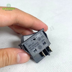 Công Tắc Bập Bênh 4 Chân KCD4 30A 125/250VAC Đen