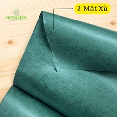 Giấy Xanh Cách Điện 2 Mặt Xù Dày 0.1mm