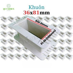 Khuôn Nhựa Quấn Biến Áp Fe Silic 36x81mm