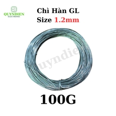 Chì Hàn GL Nhẹ Lửa 1.2mm – Thiếc Hàn Cao Cấp Loại 1 | Cuộn 100g – 1KG