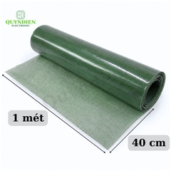 Giấy Xanh Cách Điện 1 Mặt Bóng 1 Mặt Xù Dày 0.2mm