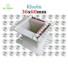 Khuôn Nhựa Quấn Biến Áp Fe Silic 36x60mm