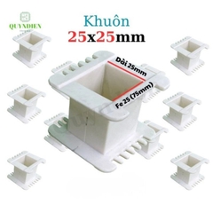 Khuôn Nhựa Quấn Biến Áp Fe Silic 25x25mm