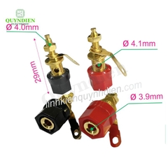 Cọc Loa Đỏ Đen 301 - Túi 100 Cái