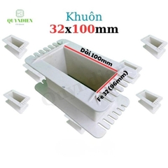 Khuôn Nhựa Quấn Biến Áp Fe Silic 32x100mm