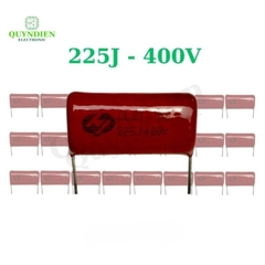 Tụ Kẹo Nâu Đỏ CL21 225J 400V