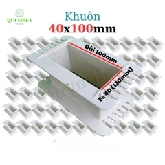 Khuôn Nhựa Quấn Biến Áp Fe Silic 40x100mm