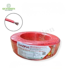 Dây Điện Cadivi Dây Đơn Mềm VCm-4 450/750V