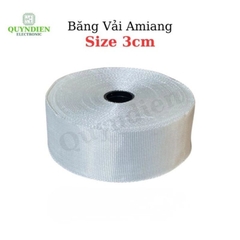 Băng Vải Amiang Cách Điện Chống Cháy - Cuộn 30 Mét