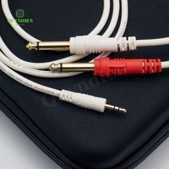 DÂY CHUYỂN JACK 3,5 LY SANG 2 JACK 6 LY TỐT - linh kiện điện tử QUỲNH DIỄN