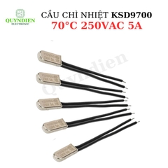 Cầu Chì Nhiệt KSD9700 70 Độ 250VAC 5A – 90mm