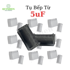 Tụ Bếp Từ 5uF 400VDC 275VAC Loại Đứng