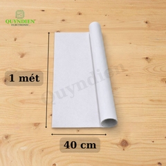 Giấy Phim Cách Điện Trắng 2 Mặt Xù Dày 0.2mm