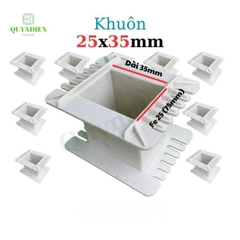 Khuôn Nhựa Quấn Biến Áp Fe Silic 25x35mm