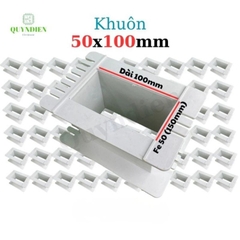 Khuôn Nhựa Quấn Biến Áp Fe Silic 50x100mm