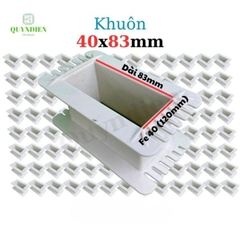 Khuôn Nhựa Quấn Biến Áp Fe Silic 40x83mm