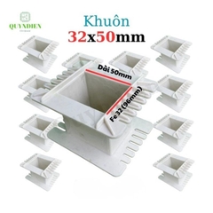 Khuôn Nhựa Quấn Biến Áp Fe Silic 32x50mm