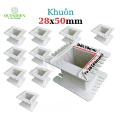 Khuôn Nhựa Quấn Biến Áp Fe Silic 28x50mm