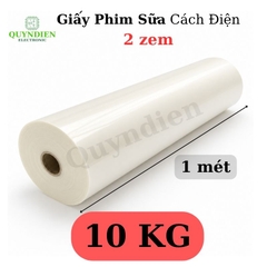 Giấy Phim Sữa Cách Điện 2 Mặt Bóng Dày 0.2mm