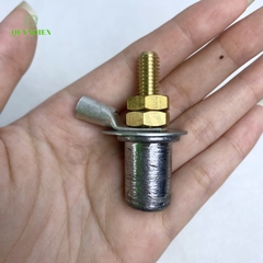 Cọc bình ắc quy bằng chì cọc M8 M10 - 2 TÁN độ bền cao, chống ăn mòn đồng thau giá 01 đôi