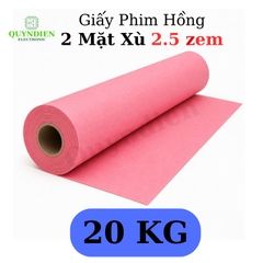 Giấy Cách Điện Hồng Khổ 1 Mét Dày 0.25mm