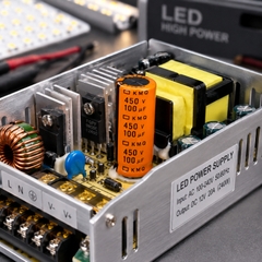 Tụ Hóa Lọc Nguồn 100uF 450V DC 105°C 18x40mm Chân Cắm Mới 100% - Linh Kiện Quỳnh Diễn