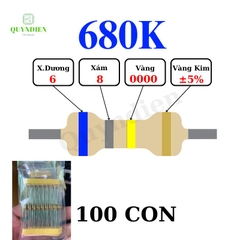 Điện trở Đài Loan 1/4W - 680K