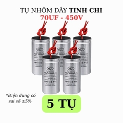 Tụ Nhôm Dây 70uF - 450V
