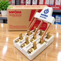 Cầu Dao Đảo 3 Pha 3P 600V Đế Sứ SOPOKA
