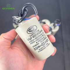 Tụ Đề Máy Bơm Nước 30uF 450V Tụ Kapa Tinh Chi