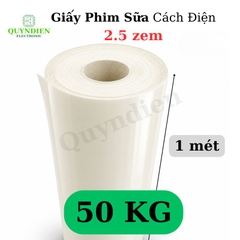 Giấy Phim Sữa Cách Điện 2 Mặt Bóng Dày 0.25mm