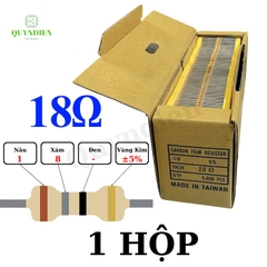 Điện trở Đài Loan 1/4W - 18R