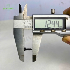 Ốc vít nhọn M3x10mm đầu Tròn dài 10mm - Túi 100 Con