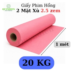 Giấy Phim Cách Điện Hồng Dày 0.25mm