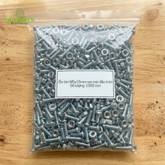 Ốc Vít M5x15mm Có Kèm Tán