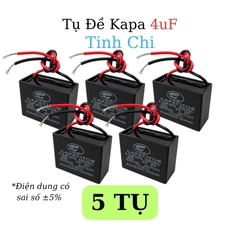 Tụ Đề Kapa Vuông Tinh Chi 4uF 450VAC