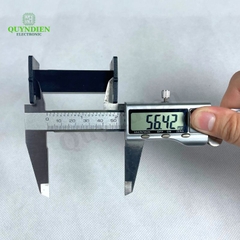 Lõi Khuôn Nhựa Vuông Dài 64mm Màu Đen