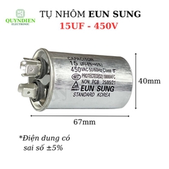 Tụ Nhôm Kapa EUN SUNG 15uF 450V