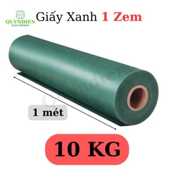 Giấy Xanh Cách Điện 2 Mặt Xù Dày 0.1mm