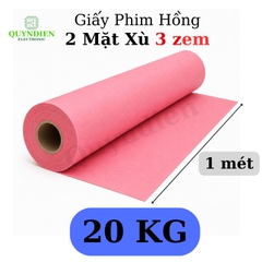 Giấy Phim Cách Điện Hồng Dày 0.3mm