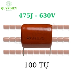 Tụ Kẹo nâu đỏ CBB22 475J 630V