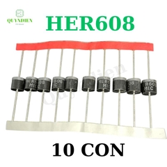 Diode xung HER608 6A 1000V loại dây