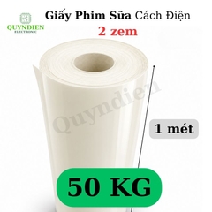 Giấy Phim Sữa Cách Điện 2 Mặt Bóng Dày 0.2mm
