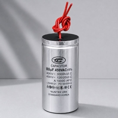 Tụ Nhôm Dây 80uF - 450V